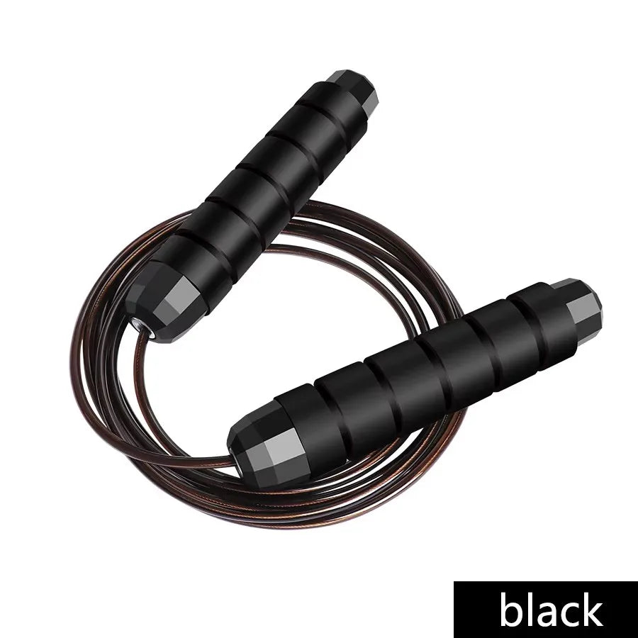 Jump Rope Steel Wire Skipping Exercise Adjustable Jumping Fitness Workout Training Home Sport Equipment Tangle-Free Student