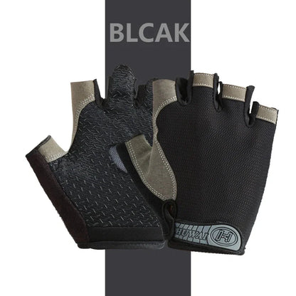 Outdoor Sport Gloves for Men Women Wrist Guard Fitness Gym Cycling Hiking Boxing Exercise Training Workout Long Wrist Fingerless