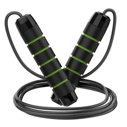 Jump Rope Steel Wire Skipping Exercise Adjustable Jumping Fitness Workout Training Home Sport Equipment Tangle-Free Student